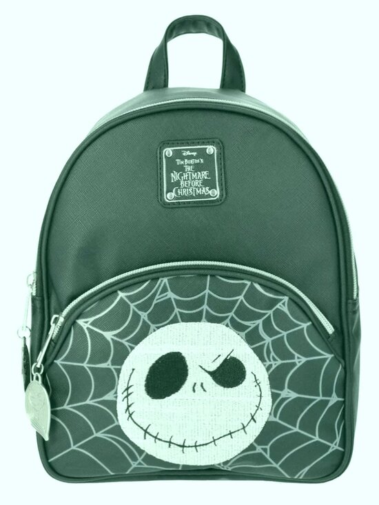 Disney Nightmare Before Christmas Jack Skellington Spider Web Mini Backpack NWT main image 9